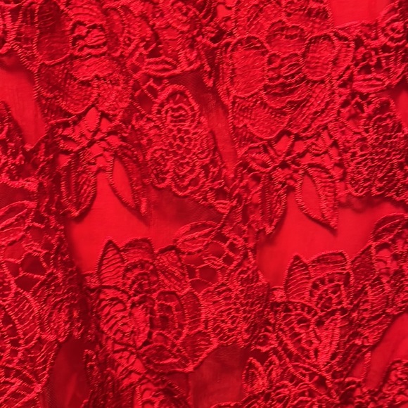 Never Worn! INC, Red, size M top. - Picture 2 of 5